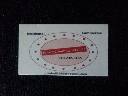 Julie's Cleaning Services