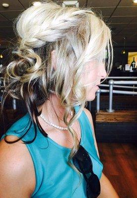 Wedding hair