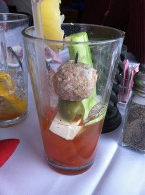 Meatball bloody??