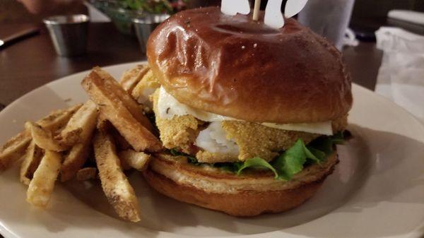 Atlantic flounder with fries1