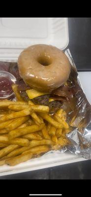 Double D Donut Burger