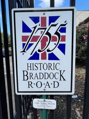 Sign in front of the museum.