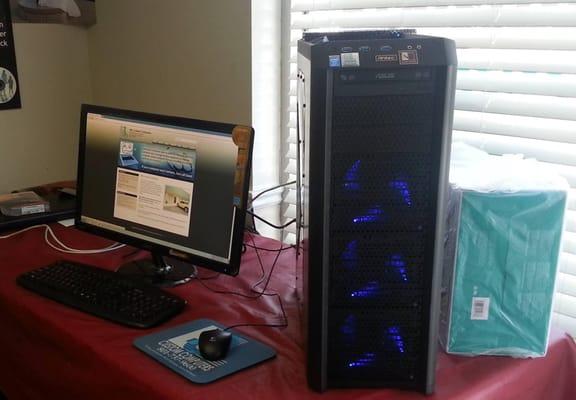 Check out this Custom Computer we built recently! It's a smoking fast machine equipped with the most recent Intel i7 Processo...