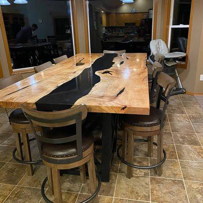 Epoxy River Table