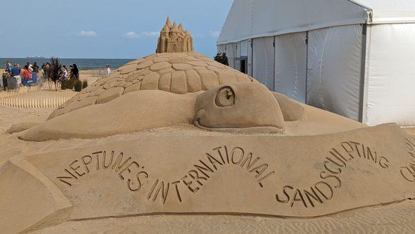 Sandsculpting competition