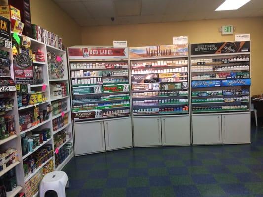 Cigarette section