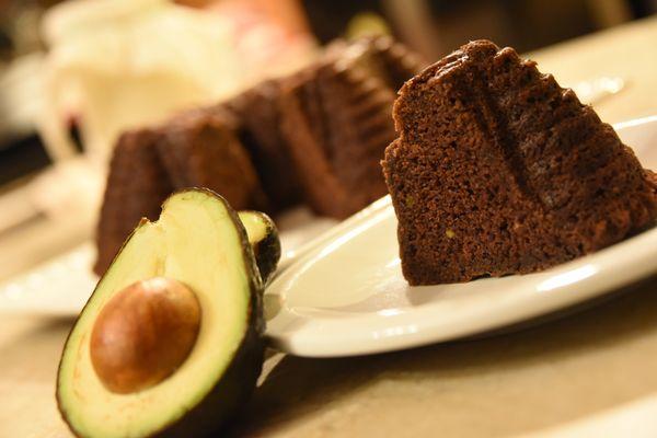 Vegan sourdough chocolate cake