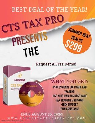 CTS Tax Pro Software Flyer