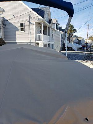 Pontoon boat cover