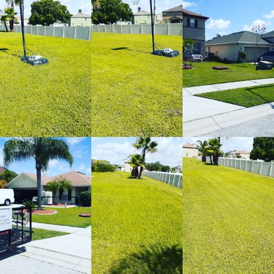 Another satisfied customer.... follow us on FB and Insta... Chris' lawn care services