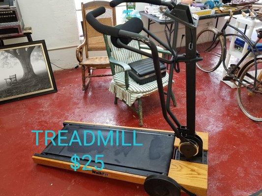 Nordic track non electric treadmill