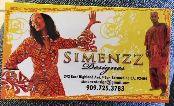 All ethnic designs and custom made apparel.