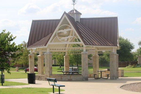 Aviary Park Pavilion. Photo by Happy Tails Pet Pal, LLC.