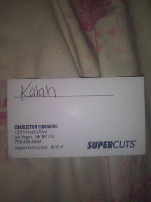 Kalah @ Supercuts