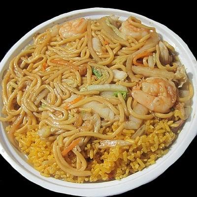 L32 Shrimp Lo Mein Lunch Special