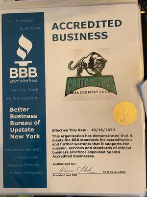 BBB Accreditation