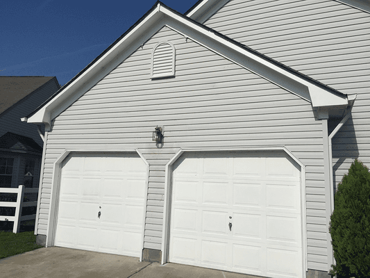 Before - This is a photo taken before we pressure washed the home.