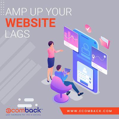 AMP up your Website Lags Please find out more about AMP on our website .