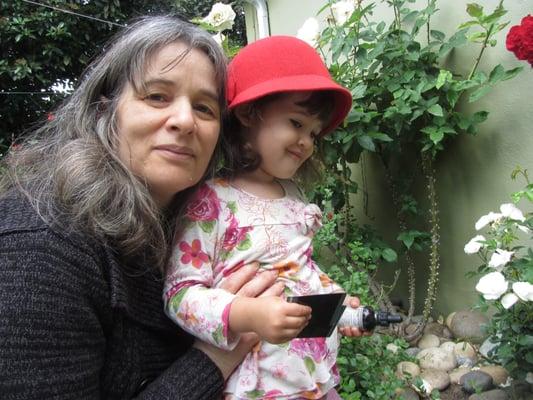 Deborah Olenev and granddaughter.