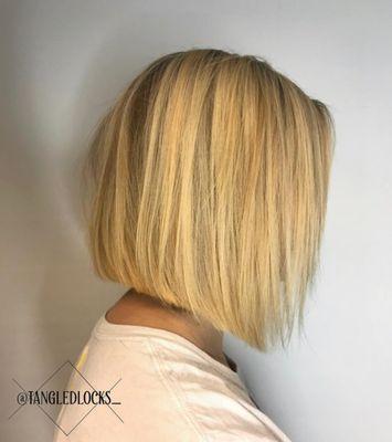 Women's haircut