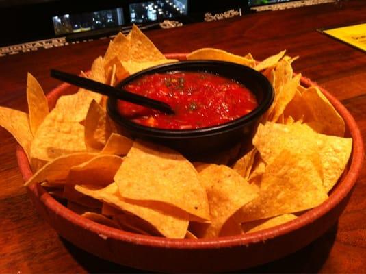 The homemade salsa here is amazing!