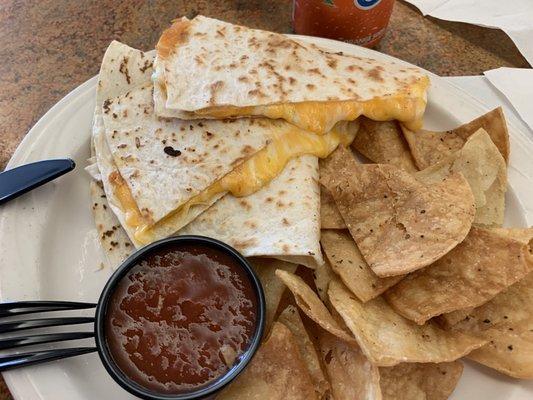 Cheese quesadilla