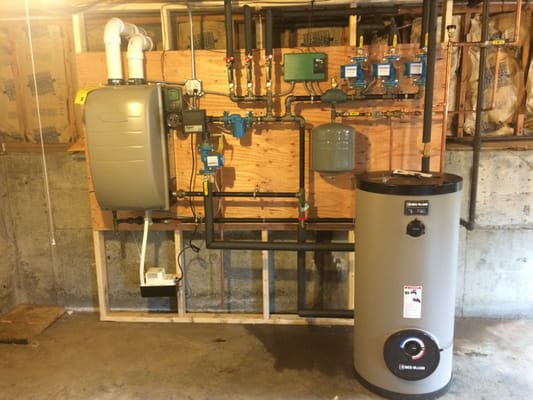 Weil Mclain high efficency boiler and hot water heater