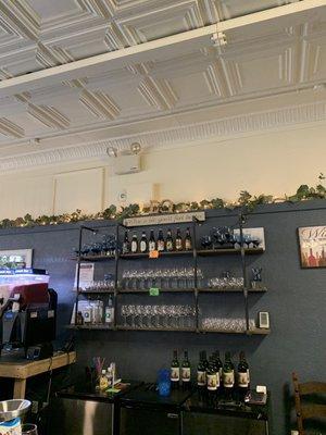 Part of the bar