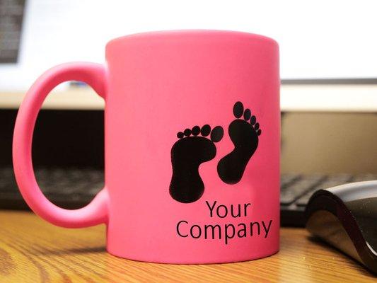 We can customize most of our products with your logo or slogan!