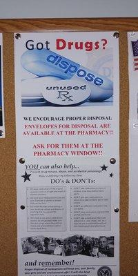 If you have meds to properly dispose of