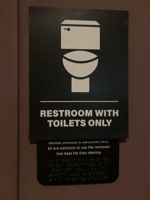 Gender neutral restrooms