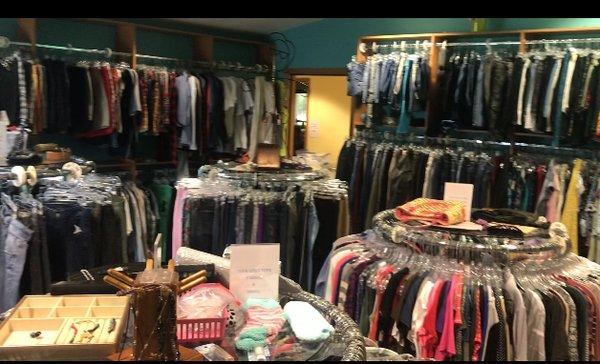 A children and teen boutique provides free clothing for those in need.