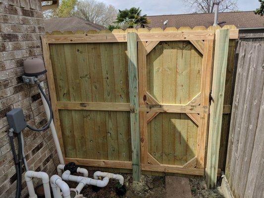 True Fence and Roof