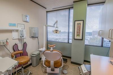 treatment room with a fabulous view!