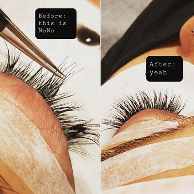 Lash extension