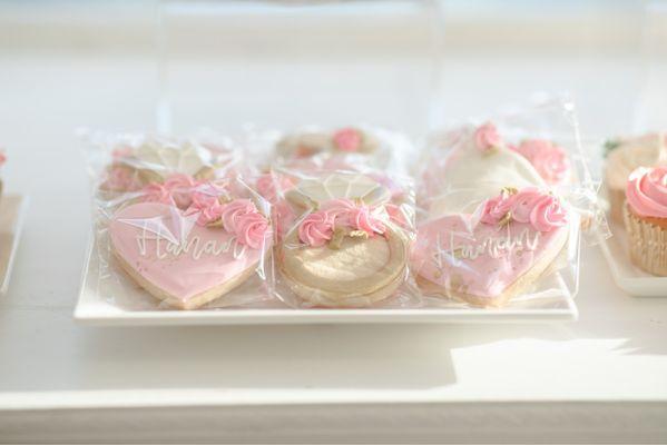 Bridal shower cookies