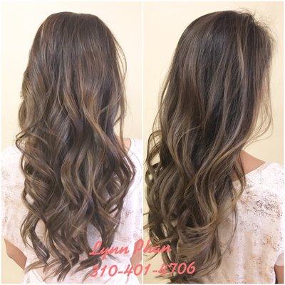 Balayage done by Lynn Phan call/text 310-401-4706 or online booking www.styleseat.com/lynnp