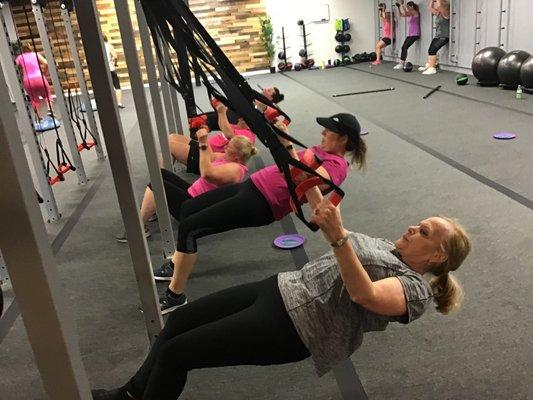 Powerful women in this fitness boot camp