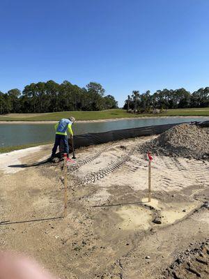 Silt Fence Installation