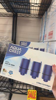 3 Filter Cartridges $5.99