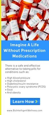 There is a safe and effective alternative to taking prescription drugs for high blood pressure, high cholesterol, diabetes.