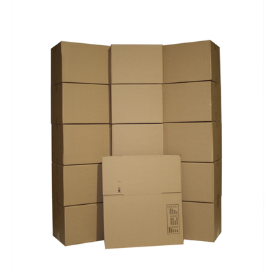 20 small moving boxes