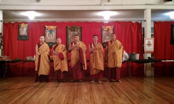 Monks annual visit