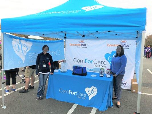 ComForCare supports the Alzheimer's Association and their Walk to End Alzheimer's.