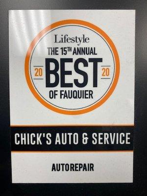 Chick's Services Inc.