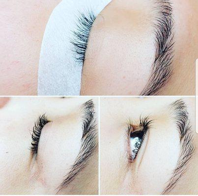 Lash lift and tint. Ditch your lash curler. Your lashes will be  pointed up, it helps to open up the eye and cover up hooded eyelids.