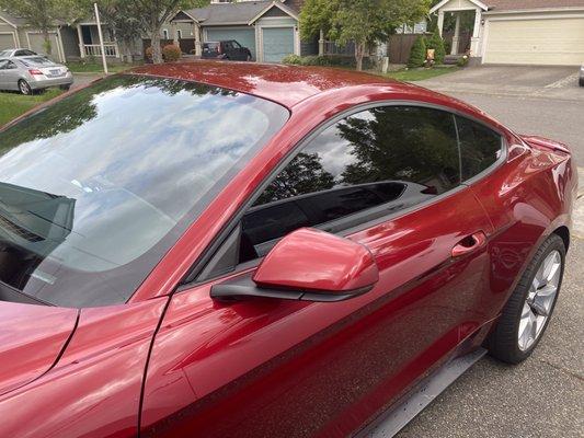 So clean  Check out how it's holding up on my IG: @teddys.gt   2015 Ford Mustang GT