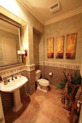 Full-custom bathroom