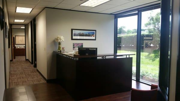 Reception area