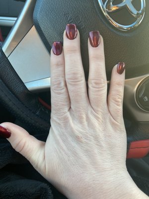 Crooked nails